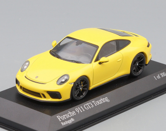 PORSCHE 911 (991.2) GT3 Touring 2018, yellow