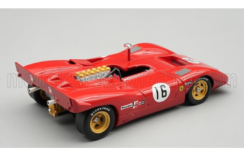 FERRARI 612 CAN-AM №16 3rd WATKINS GLEN Chris Amon (1969), red