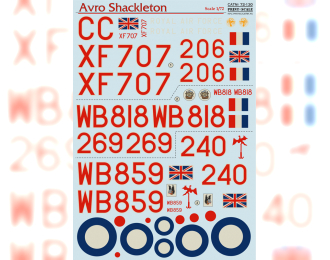 Декаль Avvo Shackleton The complete set 1,5 leaf