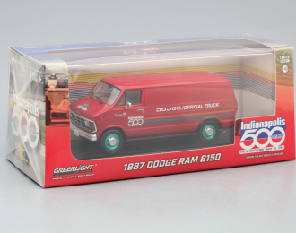 DODGE Ram B150 Van "Indianapolis 500" Official Truck 1987 (Greenlight!)