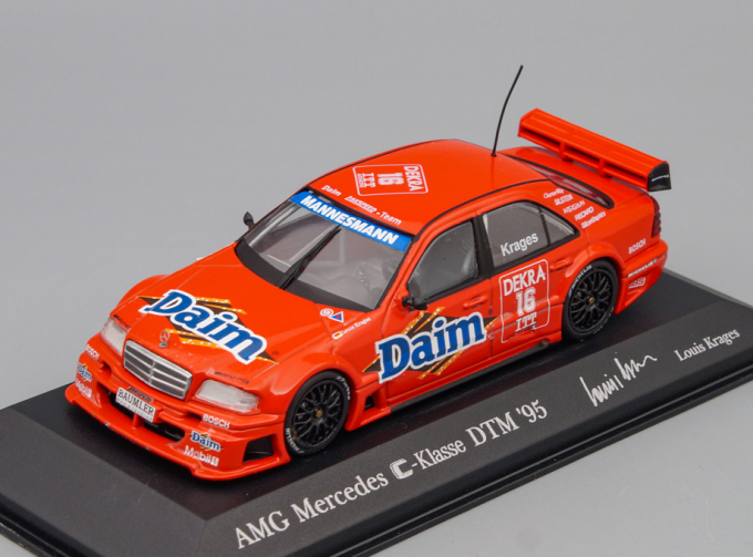 MERCEDES-BENZ C-Class DTM Team Zakspeed #16 L.Krages 1995, red