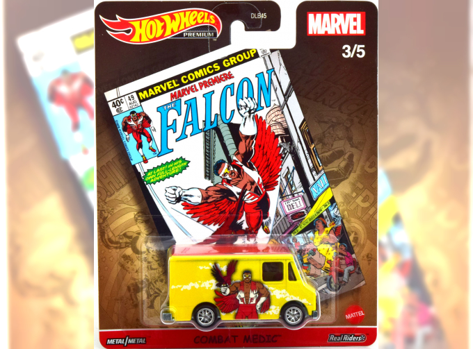 COMBAT Medic Falcon Marvel Collection 3 5