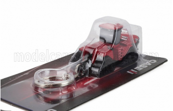 CASE-IH Portachiavi - Keyring Quadtrac 785 Cingolato Tractor (2020) - Cm. 5.8, Red Black