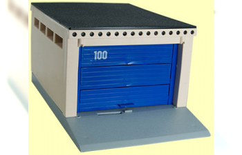 Гараж с подъемными воротами