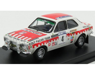 FORD Escort Mki Blaupunkt Team Colt Racing Winner Rally 1000 Lakes T.makinen - H.liddon (1973), White Red