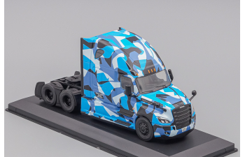 FREIGHTLINER Cascadia Tractor Truck 3-assi (2018), Blue Camouflage
