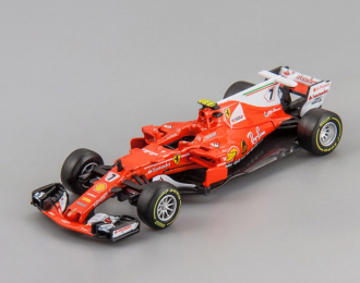 FERRARI SF70-H "Scuderia Ferrari" #7 K.Raikkonen Formula 1 (2017), red