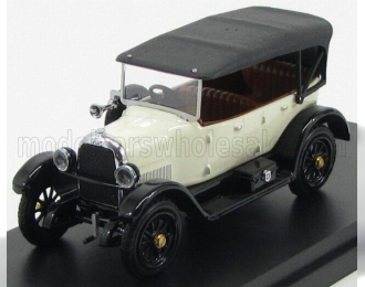 FIAT 501 Sport Cabriolet Closed (1919), White Black