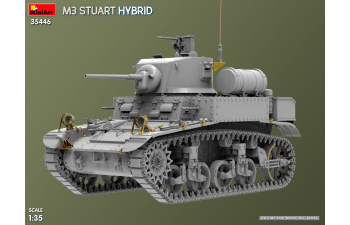 Сборная модель M3 Stuart Hybrid Military 1945