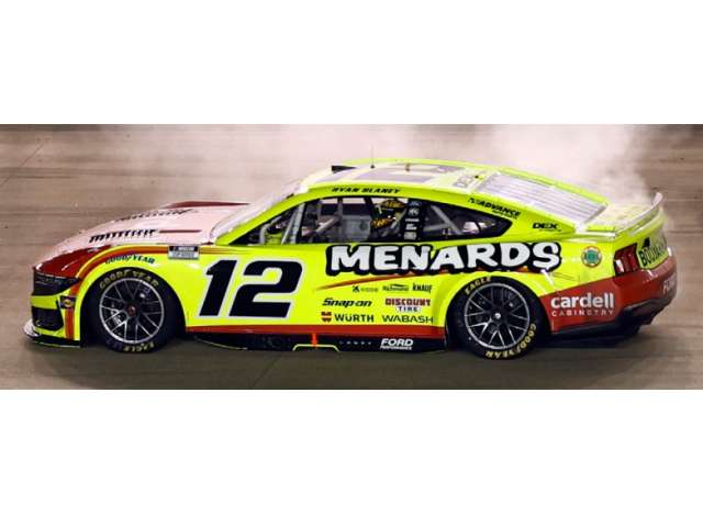 Ford Mustang #12 Ryan Blaney *Menards/Cardell* various 2025