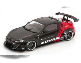 TOYOTA GT 86 LB Works Version 1, ADVAN, black red