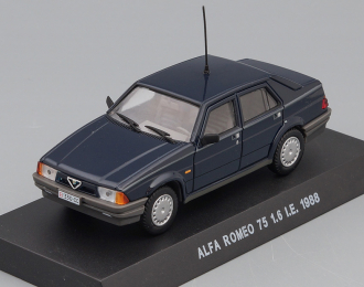 ALFA ROMEO 75 1.6 I.E. (1988), dark blue