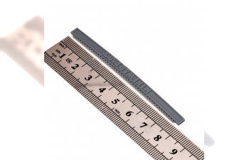 Цепь с овальным звеном 1х1,5мм, толщиной 0,2мм, размер S