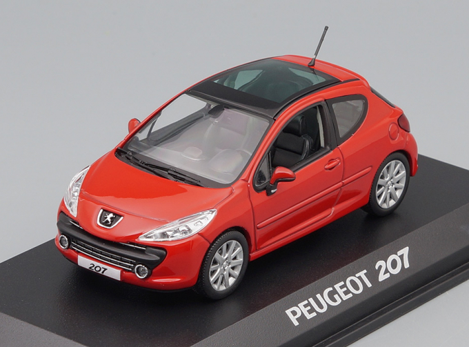 Peugeot 207 (3-двери) 2006 Feline red