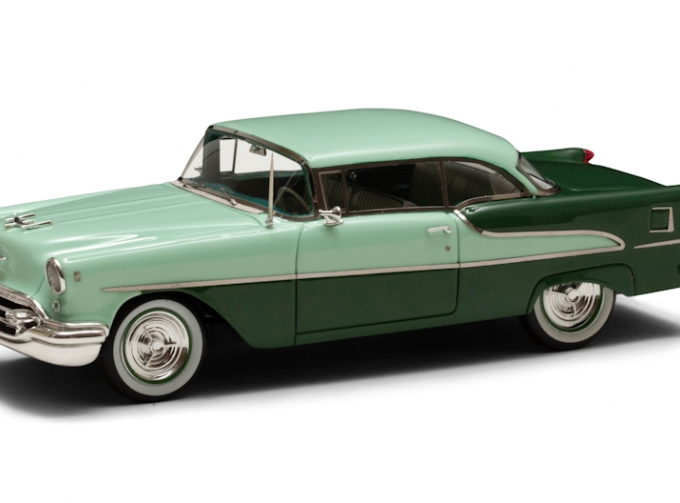 OLDSMOBILE Super 88 Holiday Coupe (1955), green