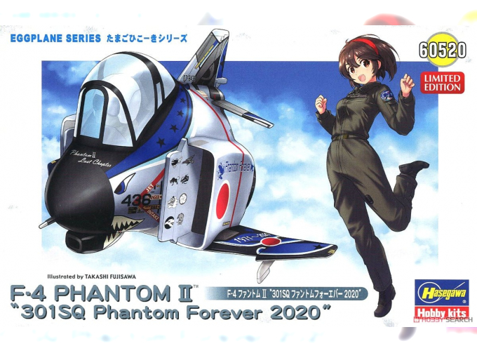 Сборная модель Eggplane F-4 Phantom II "301SQ Phantom Forever 2020"