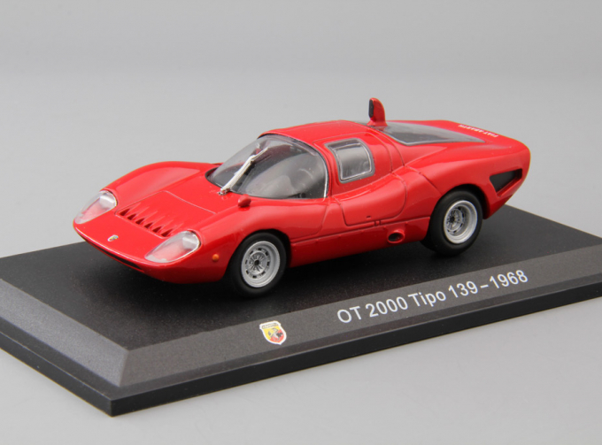 FIAT ABARTH OT 2000 Tipo 139 (1968), red