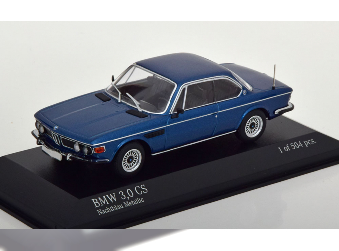 BMW 3.0 CS E9 Coupe (1969), blue metallic