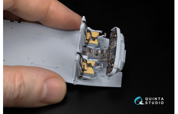 Декаль интерьера кабины Lynx AH-7 (Airfix) (с 3D-печатными деталями)