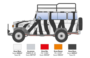 Сборная модель Toyota Safari