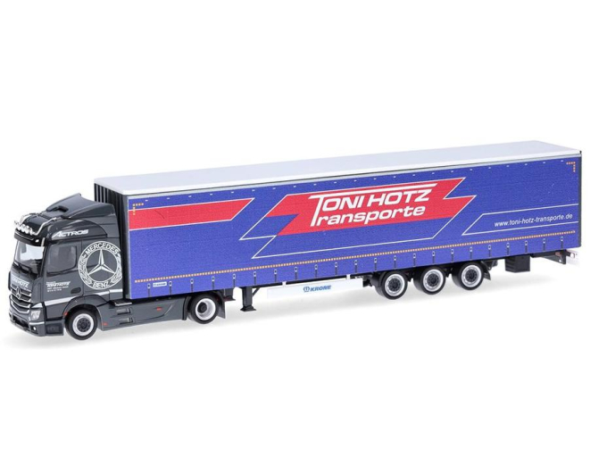 MERCEDES-BENZ Actros Streamspace "Toni Hotz", black/blue