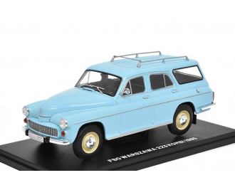 FSO WARSZAWA 223 Kombi Sw Station Wagon (1965) , Light Blue