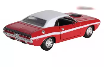 DODGE Challenger R/T Coupe (1970), red/white