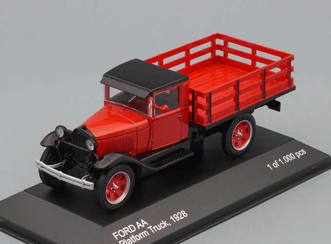 FORD AA Truck (бортовой грузовик) 1928 Red