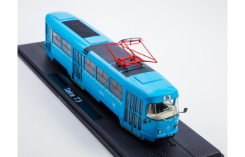 Трамвай TATRA-T3SU, синий