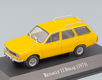 RENAULT R12 Break Sw Station Wagon (1973), Yellow