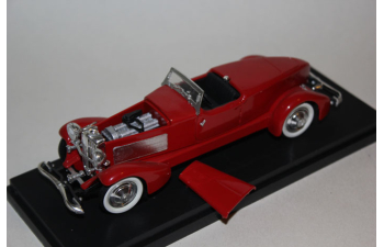 DUESENBERG SJ Speedster "Fishtail" (1933), red