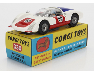 PORSCHE 906 Carrera 6 N60 Coupe (1966), White Red