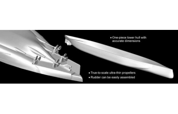 Сборная модель U.S.S. Arizona BB-39 + IJN Type 97 "Kate" Carrier Bomber "Pearl Harbor Attack" 7 December 1941