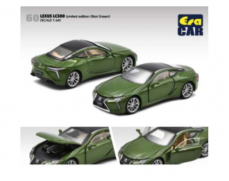 LEXUS LC500 Limited edtion, nori green with black roof