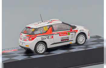 CITROEN Ds3 R3 Total N 83 Rally Montecarlo 2013 A.crugnola - M.ferrara, White Red