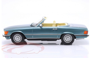 MERCEDES-BENZ  380SL (R107) Cabriolet (1983), green metallic