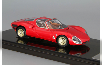 ALFA ROMEO 33 Stradale prototipo, red