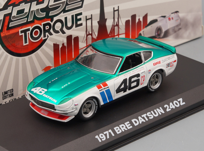 DATSUN 240Z #46 Brock Racing Enterprises (BRE) John Morton 1971 (Greenlight!)