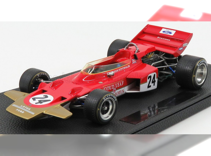 LOTUS F1 72c N 24 1970 Emerson Fittipaldi, Red Gold