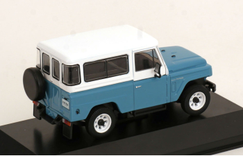 NISSAN Patrol 300 H-6 (1970) light blue / white