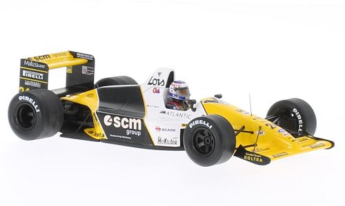 MINARDI M189 24 6th British GP 1989 Luis Perez-Sala, black