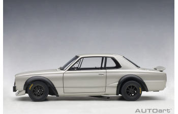 NISSAN Skyline GT-R (KPGC-10) Racing, silver