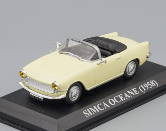 SIMCA Oceane 1958, light yellow