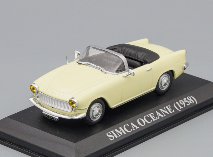 SIMCA Oceane 1958, light yellow