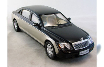 MAYBACH 62 (2003), Mercedes Offizielle Modell-Sammlung 58, black