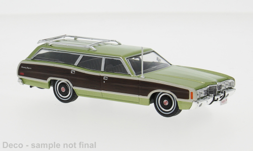 FORD LTD Country Squire (1972), light green