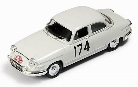 PANHARD PL17 174 Winner Rally Monte-Carlo (M.Martin - R.Batteau) 1961, белый
