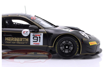 PORSCHE 911 GT3 R (992) #91 24h Spa Herberth Motorsport Bohn / Jefferies / Renauer / Renauer (2025), black