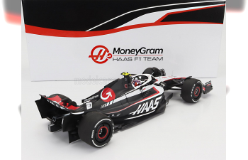 HAAS F1 Fw23 Team Moneygram Haas N 27 Bahrain Gp With Pit Board 2023 Nico Hulkenberg, White Black Red