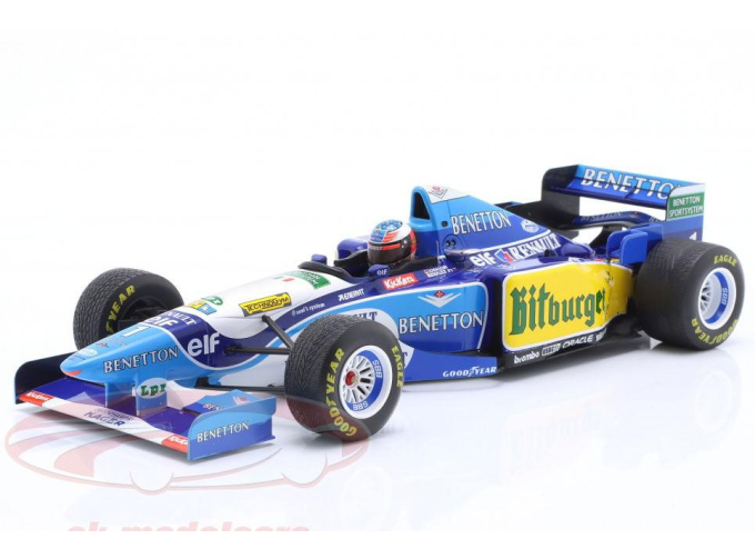 BENETTON B195 Winner Europe GP (Nürburgring) Formula 1 World Champion 1 Michael Schumacher (1995)